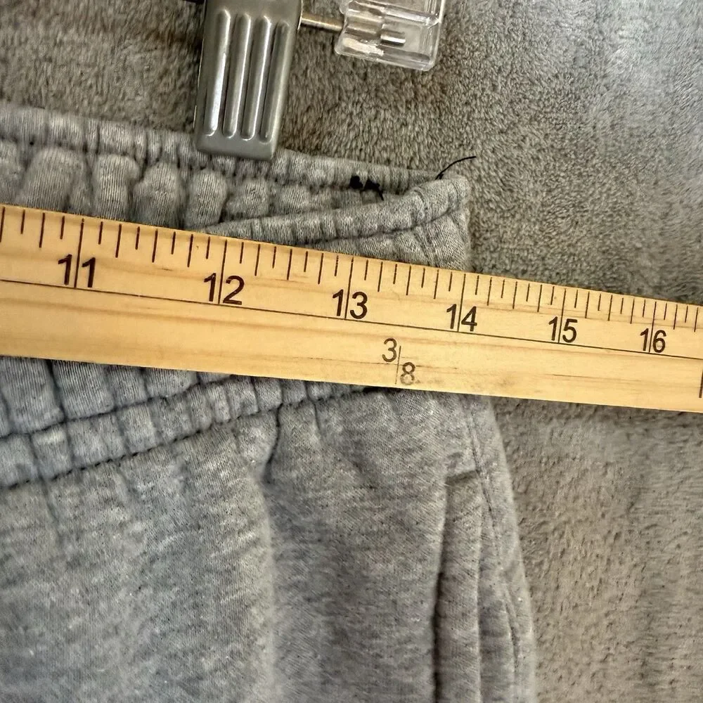 Nike Men's Gray Pants M Heather Sweatpants Joggers Athleisure Club Fleece Run